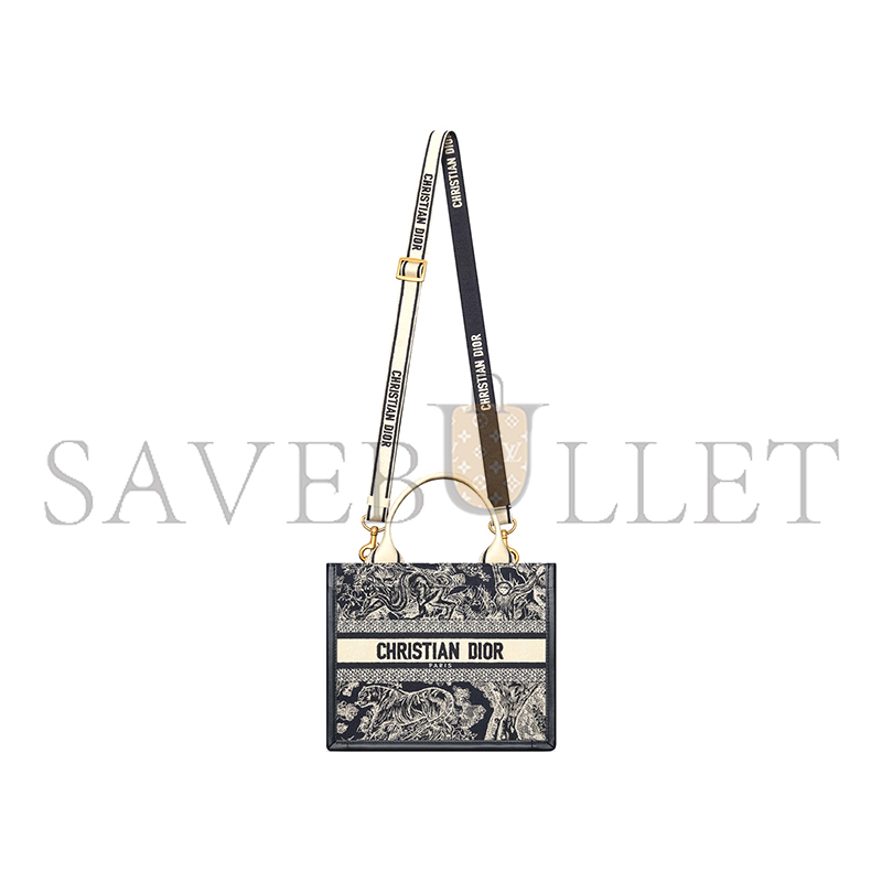 DIOR SMALL DIOR BOOK TOTE M1325CETL_M35I (26.5*22*14cm) DIOR SMALL DIOR BOOK TOTE M1325CETL_M35I (26.5*22*14cm)